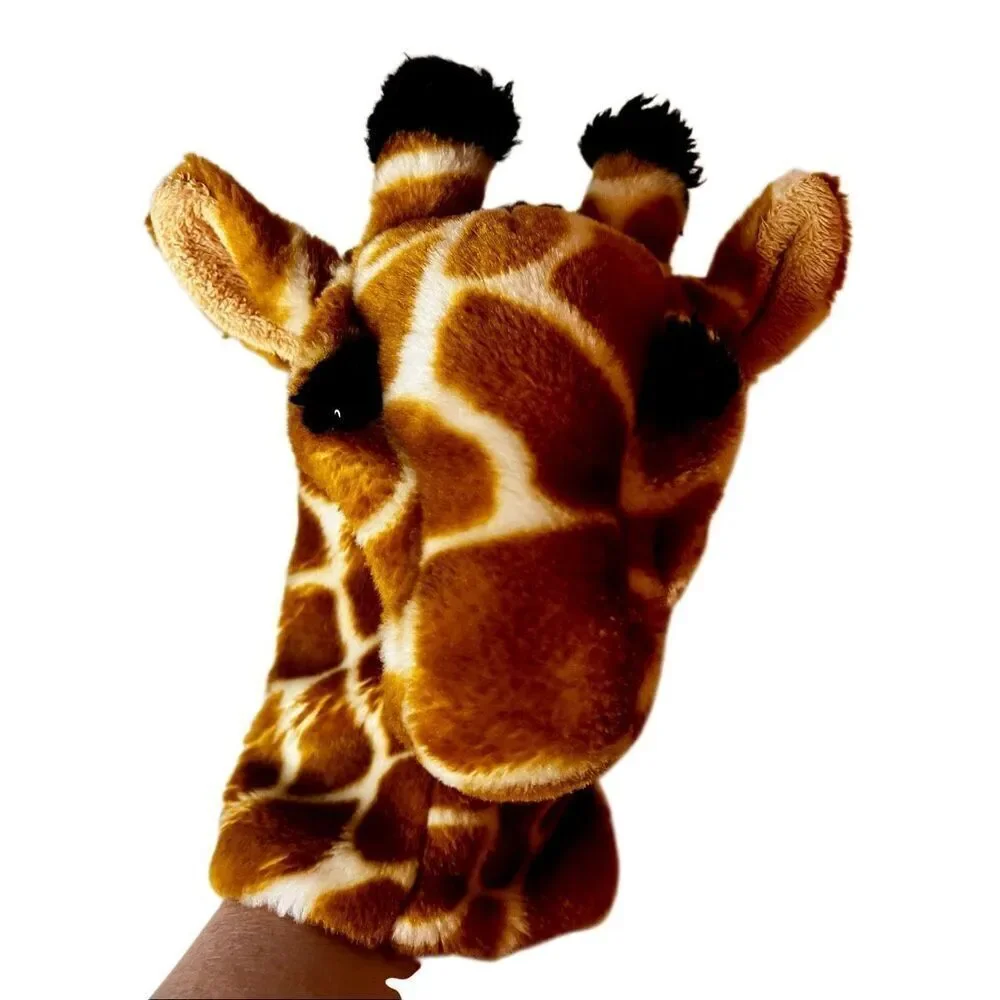 Plush Giraffe Hand Puppet Made By The Puppet Company